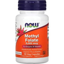 Now Foods Methyl Folate  5 000 Mcg  50 Veg Capsules İ11