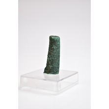 Safnaturel Malakit Doğal Taş Standlı Parça