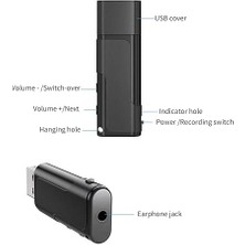 Netses 16 GB USB Mikro USB A Dijital Ses Kaydedici