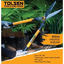 Tolsen 31024 Çim Biçme Makası Metal Saplı Çimen Makası 26"-36"