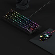 Redragon K552-RGB-BA %60 Mekanik Tr Q Klavye & M607-RGB 7200 Dpı Mouse Combo Set