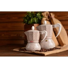 Taşev Brioni 6 Fincan Kapasiteli Moka Pot T1201