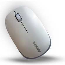 Seclife SKM-663 Q Beyaz Kablosuz Multimedya Klavye Mouse Set