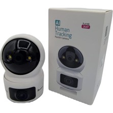 Bebek Güvenlik Kamerası Wifi Güvenlik Kamerası 3mp 360 Kapsama Hareket Algılama Monitör Kamera