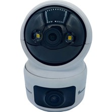 Bebek Güvenlik Kamerası Wifi Güvenlik Kamerası 3mp 360 Kapsama Hareket Algılama Monitör Kamera