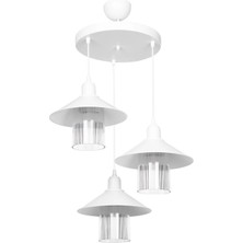 Altıntepe Inka 3'lü Beyaz Optik Şeffaf Başlıklı