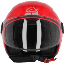 Acerbis Jet Brezza Kask Kırmızı