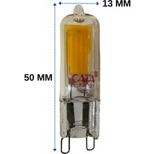 Cata CT-4221 5W 6400K (Beyaz) G9 Duylu Kapsül LED Ampul (2 Adet)