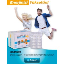 Asbien Magnium Magnesium Complex B6 , Asbien Magnezyum Bisglisinat , Sitrat , Malat , Taurat , B6