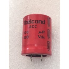 Itelcond 330UF 400V 2pin Acc 30 X40 mm Kondansatör