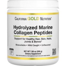 California Gold Nutrition California Gold Nutrition  Hydrolyzed Marine Collagen Peptides  Unflavored  7 05 Oz (200 Gr) Usa