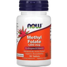 Now Foods Methyl Folate 1000 Mcg 90 Tablet İ20