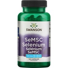 Swanson Semsc Selenium 200 Mcg 120 Capsules  Usa Version