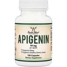 Double Wood Apigenin 50mg  120 Capsul Usa