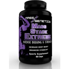 Mass Genetıcs Mass Stack Extreme 4 Esterli Içerik (Lgd-4033 Lıgandrol-Mk-2866 Ostarıne-Laxogenin-Arimistane) 60 Capsul  Usa