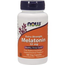 Now Sports Melatonin  Extra Strength 10 Mg  100 Veg Capsul Usa