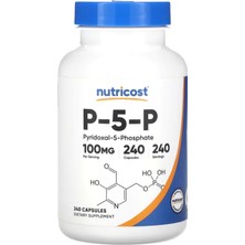 Nutricost   P-5-P  100 Mg  240 Capsules