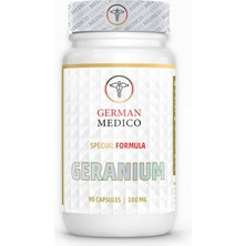 German Medıco Geranıum (1 3d) 100mg 90 Capsul  (Verıfy + Kare Kod Mevcut)  Ürün