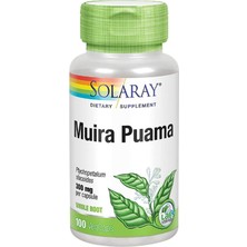 Solaray Muira Puama  300 Mg  100 Vegcaps-Usa Menşei