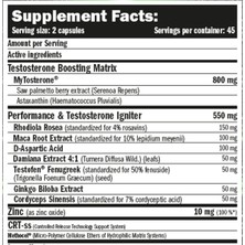 Amıx Myto Test-V3  Daa+Testofen+Zinc+Maca+Damiana  - 90 Capsul  United Kingdom