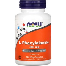 Now Foods  L-Phenylalanine  500 Mg  120 Veg Capsules Usa Menşei