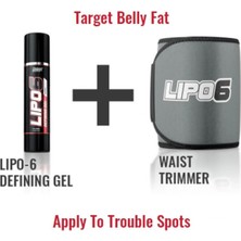 Nutrex Lipo-6 Defining Gel + Nutrex Belt Thermogenic Fat Burner Usa Version