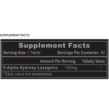 Hi-Tech Pharmaceuticals Laxogenin 100mg  60 Tablet Usa