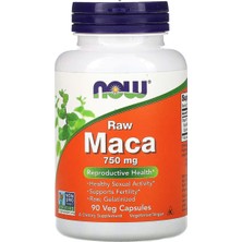 Now Foods  Maca  Raw  750mg  90 Veg Capsul Usa Version