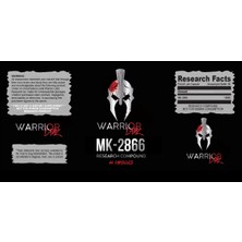 Warrior Labs Warrıor Labz  Ostarine MK-2866  15MG 60 Capsules