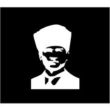 Seç Reklam Atatürk Siületi Sticker Oto Sticker