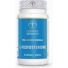 German Medıco 1-TESTOSTERNE 1400mg 90 Capsul  (Verıfy + Kare Kod Mevcut)  Ürün