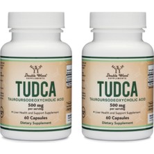 Double Wood Tudca 120 Capsules 500mg Per Serving  Usa Version