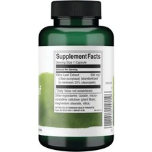 Swanson Superior Herbs- Olive Leaf Extract 500mg 120 Capsul  Usa Version