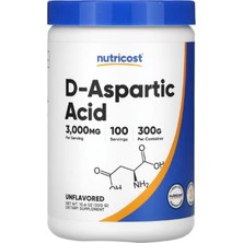 Nutricost D-Aspartic Acid (Daa) Powder 300gr- Gluten Free & Non-Gmo - Usa