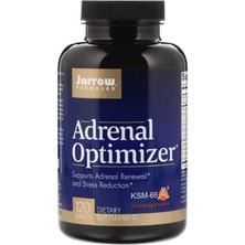 Jarrow Formulas Jarrow Formulas, Adrenal Optimizer (C-Vitamin+B-Vitamin+Ksm-66 +Dmae)120 Tablets. Usa Version