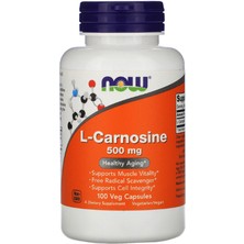 Now Foods L-Carnosine  500 Mg  100 Veg Capsules  Usa Version