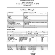 Double Wood  Alpha-Ketoglutaric Acid (Akg) 1000mg 180 Capsul  Usa Version
