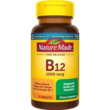 Nature Made Time Release Vitamin B12 1000 Mcg 75 Tablet