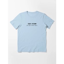 Otuz5 1881-1938 Baskılı Bisiklet Yaka T-Shirt