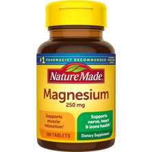 Nature Made Magnesium 250 Mg 100 Tablet