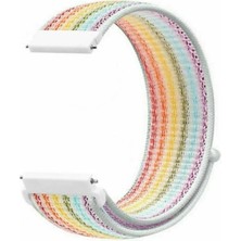 34center Honor Watch Gs 3 / Gs 4 Uyumlu Hasır Dokuma Kumaş Kordon (22MM)