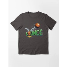 Otuz5 Bounce Baskılı Bisiklet Yaka T-Shirt