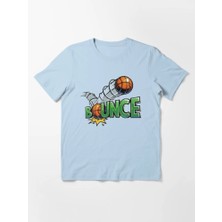 Otuz5 Bounce Baskılı Bisiklet Yaka T-Shirt