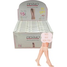 Desimo 24’Lü Ince Mat Süper 15 Kadın Dizaltı Çorap
