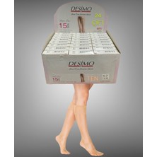 Desimo 24’Lü Ince Mat Süper 15 Kadın Dizaltı Çorap