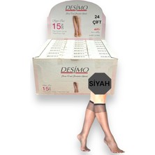 Desimo 24’Lü Ince Mat Süper 15 Kadın Dizaltı Çorap