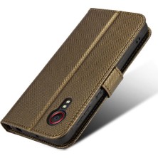 Manyi Mall Samsung Galaxy Xcover 5 Kickstand Kart Tutucu Manyetik Cüzdan (Yurt Dışından)