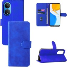 Manyi Mall Kart Tutucu Kickstand Deri Folio Flip Case ile Onur X7 Için Kılıf (Yurt Dışından)