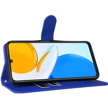 Manyi Mall Kart Tutucu Kickstand Deri Folio Flip Case ile Onur X7 Için Kılıf (Yurt Dışından)