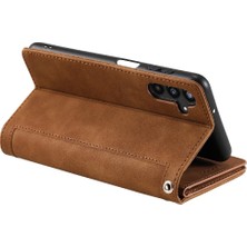 Manyi Mall Samsung Galaxy S23 Fe Kickstand Kordon Cüzdan 9 Kart Yuvaları Için Flip Case (Yurt Dışından)